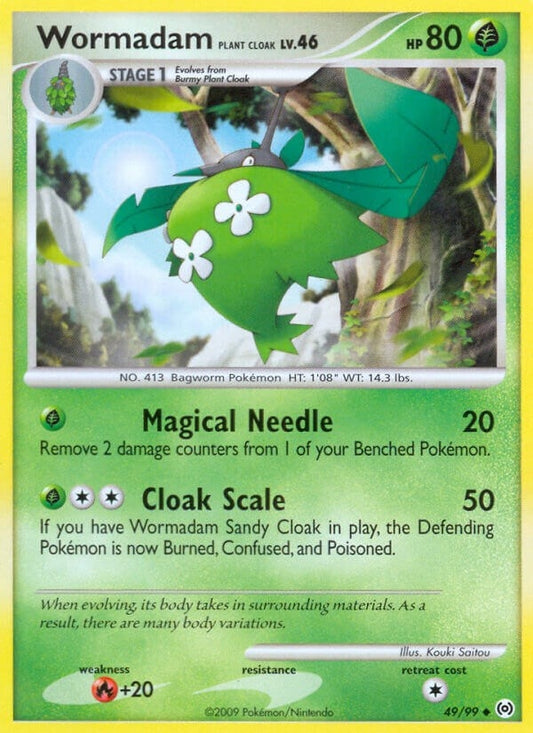 Image for Wormadam Plant Cloak (49/99) - Pokemon