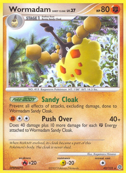 Image for Wormadam Sandy Cloak (42/132) - Pokemon