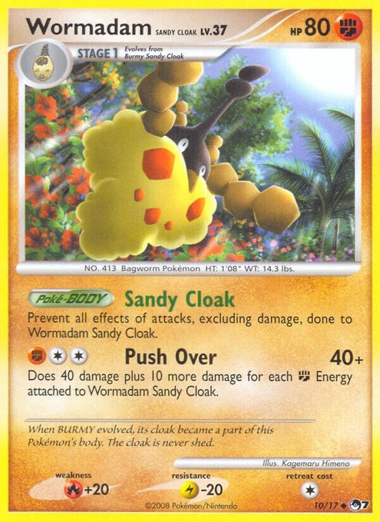Image for Wormadam Sandy Cloak (010/017) - Pokemon