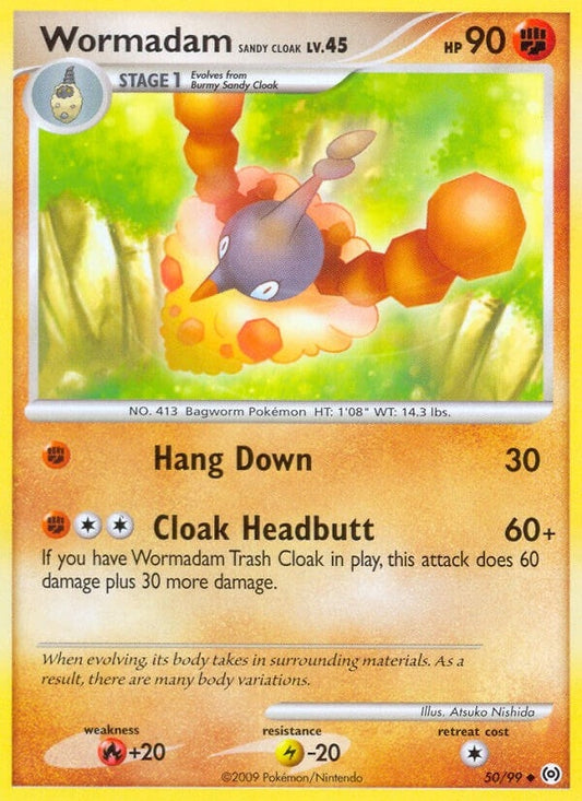Image for Wormadam Sandy Cloak (50/99) - Pokemon