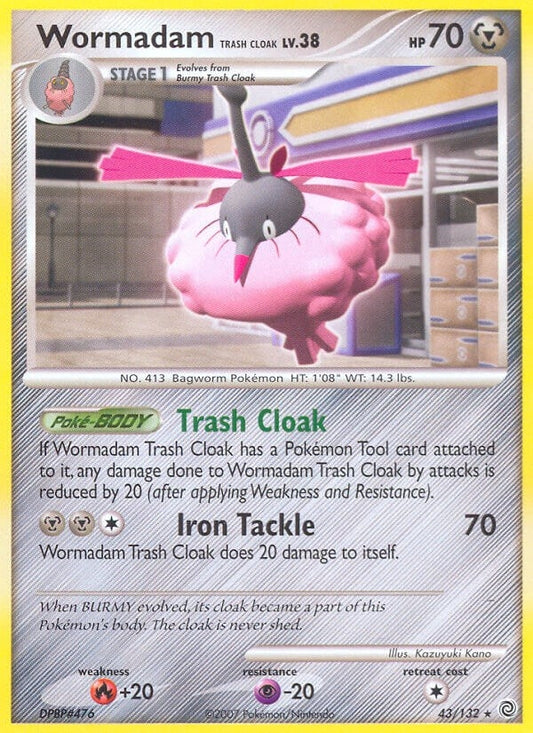 Image for Wormadam Trash Cloak (43/132) - Pokemon