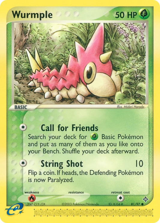 Image for Wurmple (81/97) - Pokemon