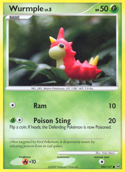 Image for Wurmple (103/127) - Pokemon