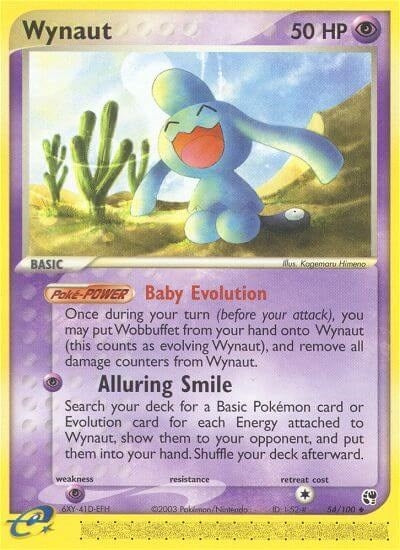 Image for Wynaut (54/100) - Pokemon