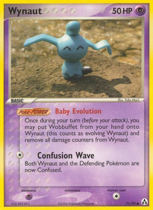 Image for Wynaut (71/92) - Pokemon