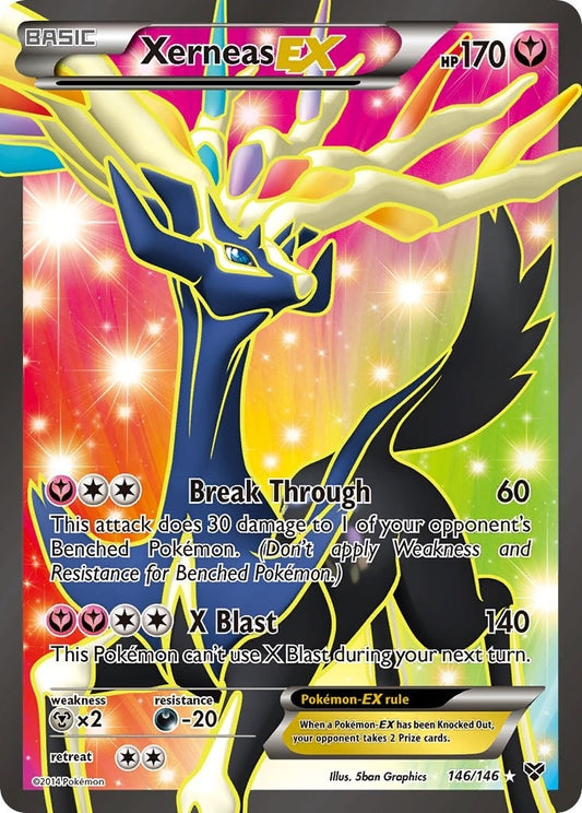 Image for Xerneas EX (146 Full Art) (146/146) - Pokemon
