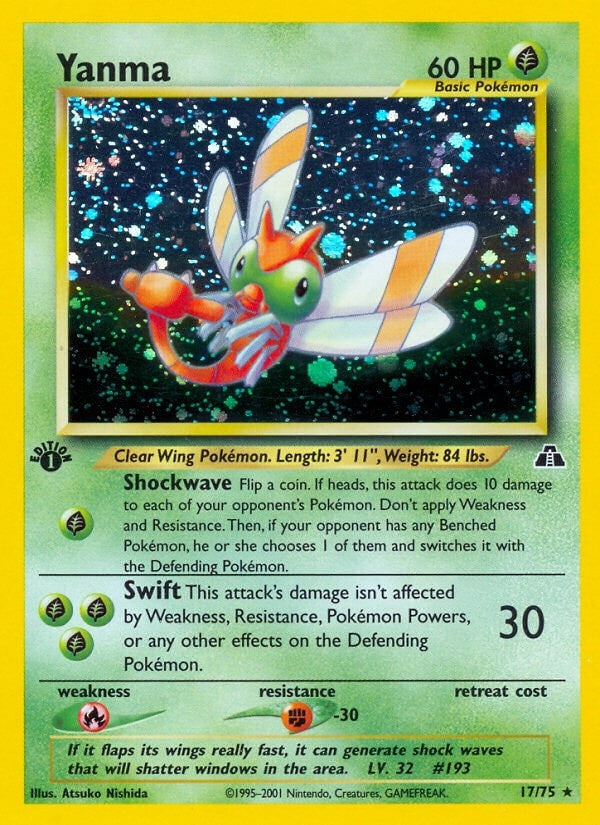 Image for Yanma (17) (17/75) - Pokemon