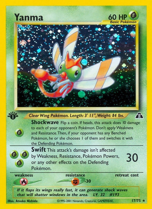 Image for Yanma (17) (17/75) - Pokemon