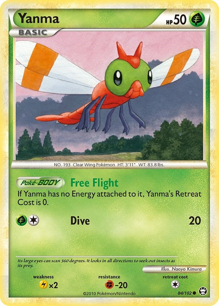 Image for Yanma (84/102) - Pokemon