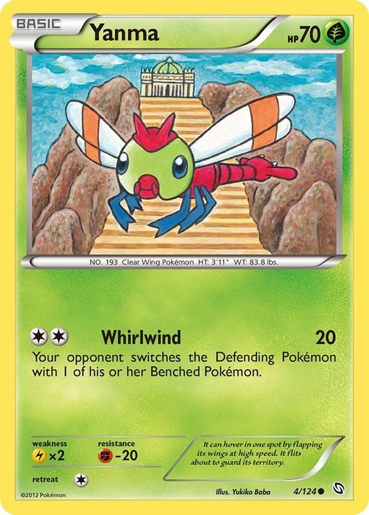 Image for Yanma (4/124) - Pokemon