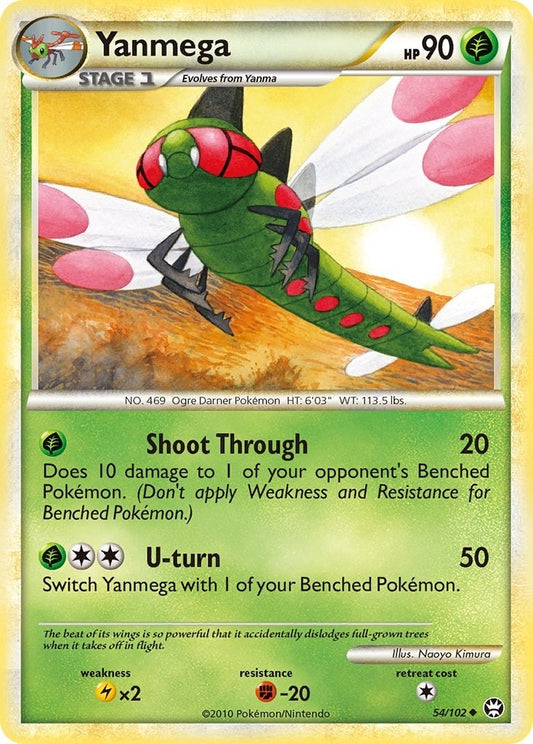 Image for Yanmega (54/102) - Pokemon