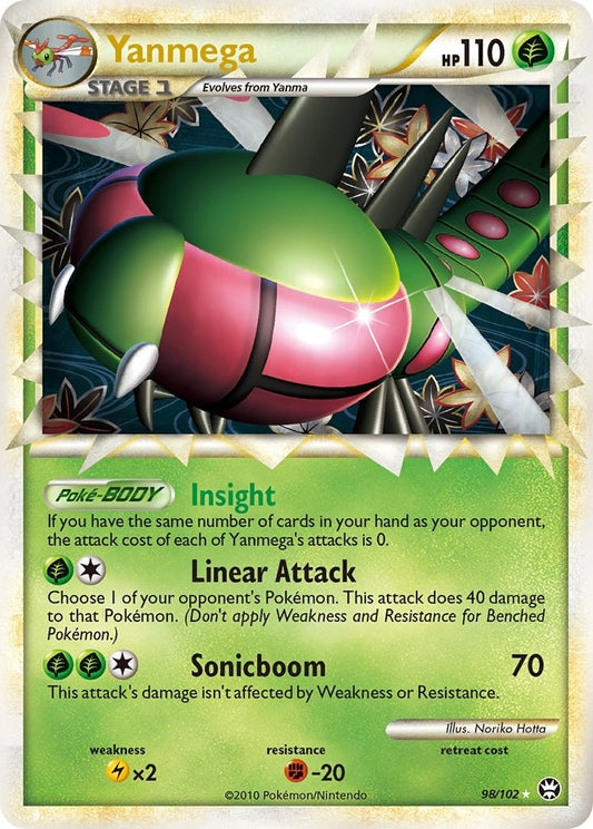 Image for Yanmega (Prime) (98/102) - Pokemon