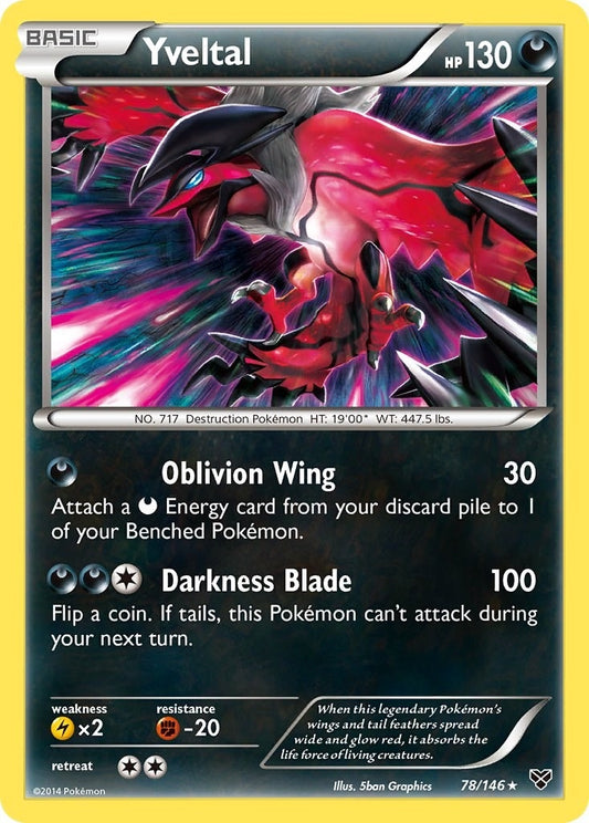 Image for Yveltal (78/146) - Pokemon