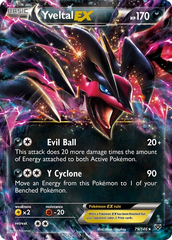 Image for Yveltal EX (79/146) - Pokemon