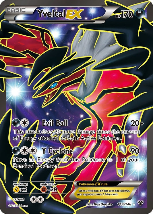 Image for Yveltal EX (144 Full Art) (144/146) - Pokemon