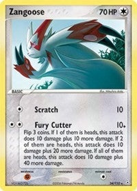Image for Zangoose (34/110) - Pokemon