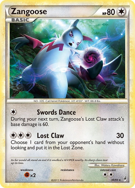 Image for Zangoose (39/95) - Pokemon