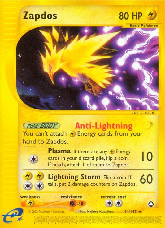 Image for Zapdos (044/147) - Pokemon