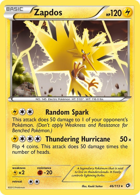 Image for Zapdos (46/113) - Pokemon