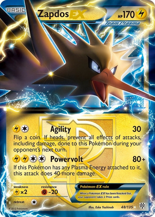 Image for Zapdos EX (Team Plasma) (48/135) - Pokemon