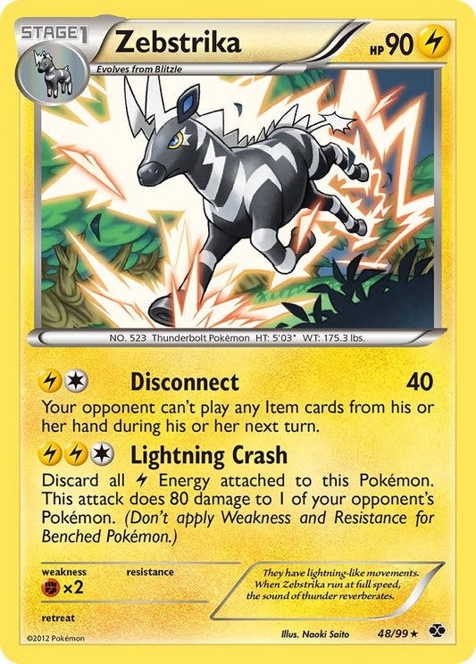 Image for Zebstrika (48/99) - Pokemon