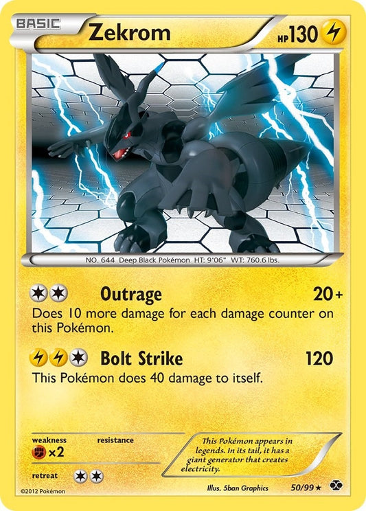 Image for Zekrom (50/99) - Pokemon