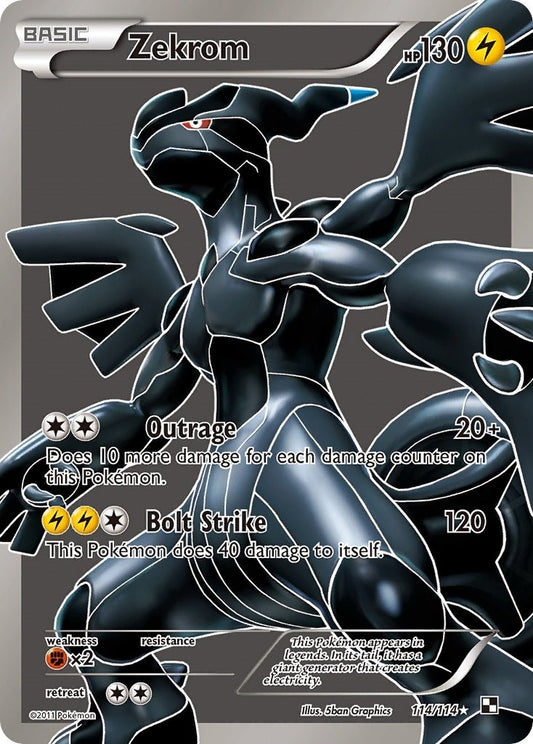 Image for Zekrom (114 Full Art) (114/114) - Pokemon