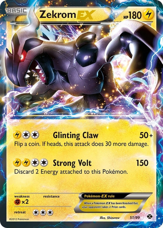 Image for Zekrom EX (51/99) - Pokemon