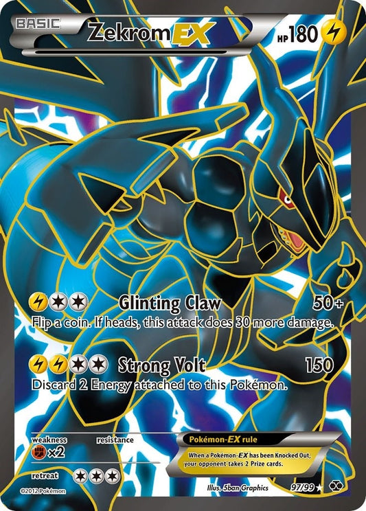 Image for Zekrom EX (97 Full Art) (97/99) - Pokemon