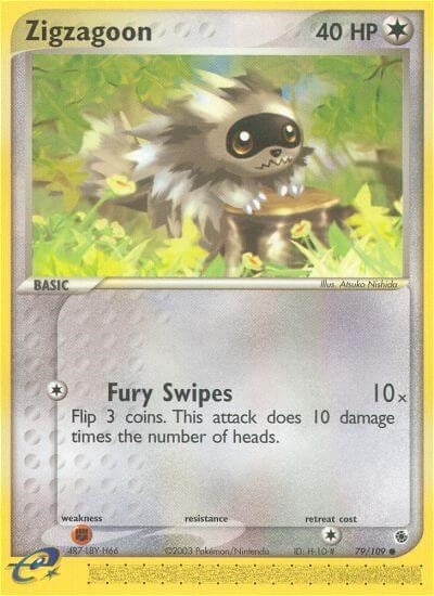 Image for Zigzagoon (79/109) - Pokemon