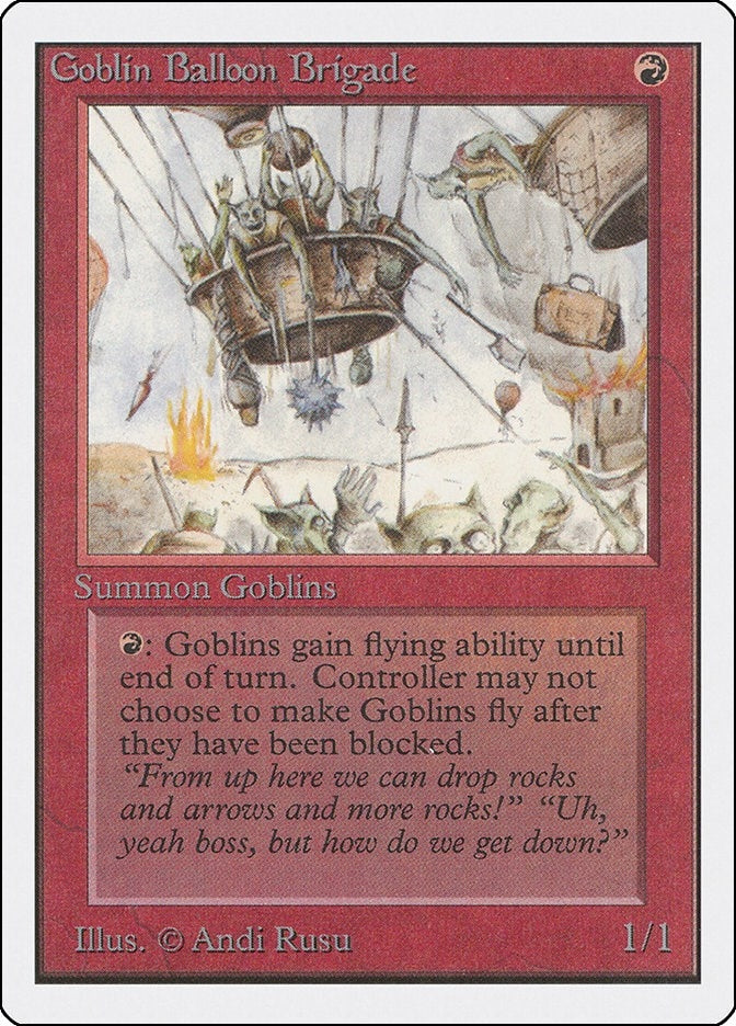 Image for Goblin Balloon Brigade - Magic: The Gathering