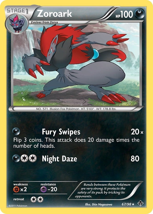 Image for Zoroark (67/98) - Pokemon