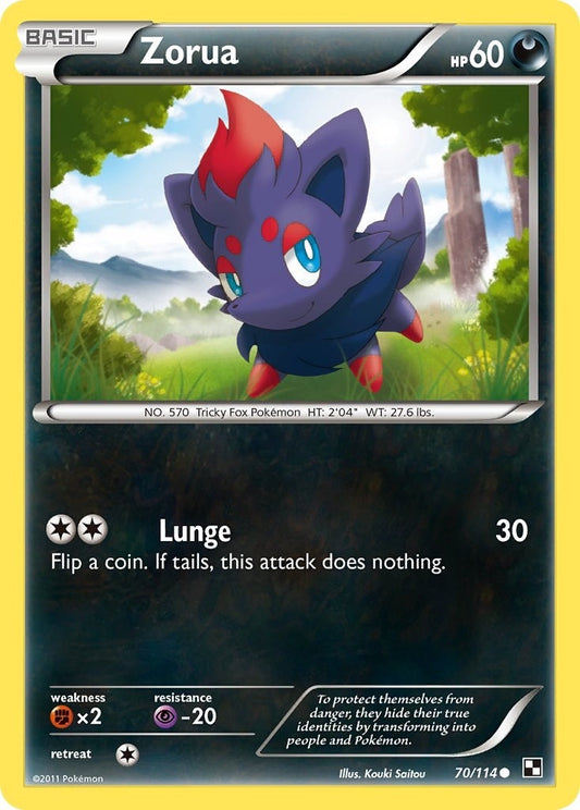 Image for Zorua (70/114) - Pokemon