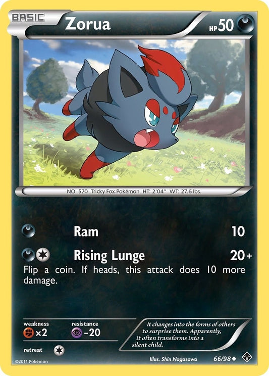 Image for Zorua (66/98) - Pokemon
