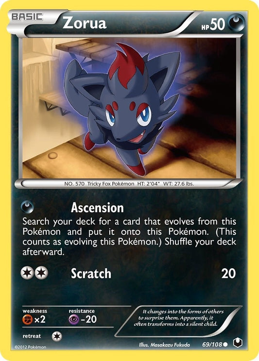 Image for Zorua (69) (69/108) - Pokemon