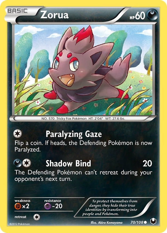 Image for Zorua (70) (70/108) - Pokemon