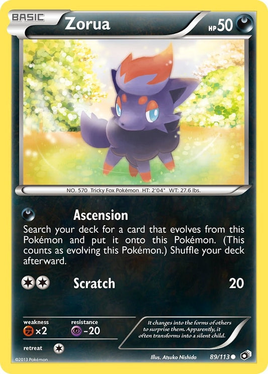 Image for Zorua (89/113) - Pokemon