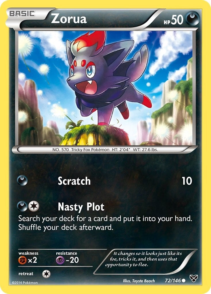 Image for Zorua (72/146) - Pokemon
