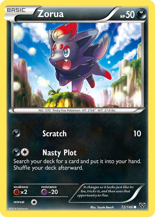 Image for Zorua (72/146) - Pokemon