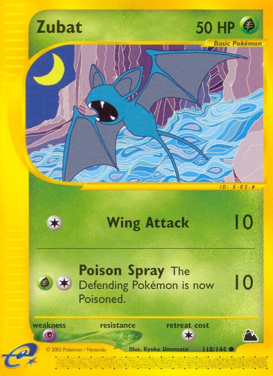 Image for Zubat (118) (118/144) - Pokemon