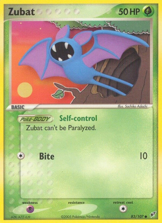 Image for Zubat (83/107) - Pokemon