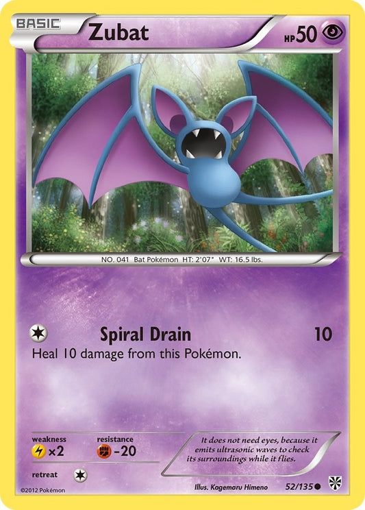 Image for Zubat (52) (52/135) - Pokemon