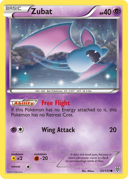 Image for Zubat (53) (53/135) - Pokemon