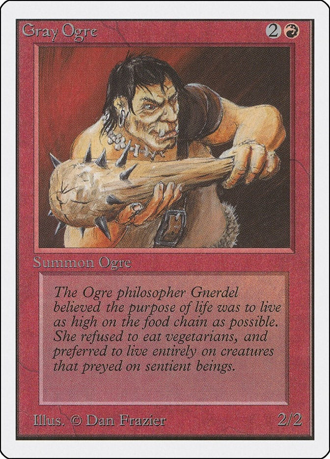Image for Gray Ogre - Magic: The Gathering