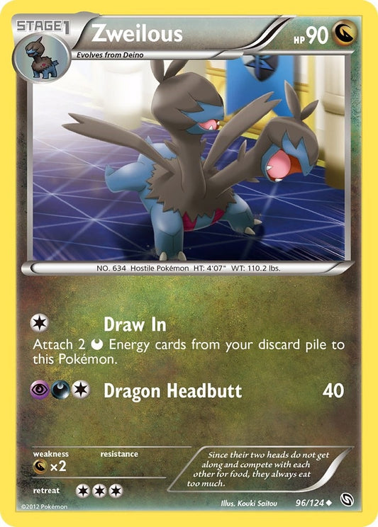 Image for Zweilous (96) (96/124) - Pokemon
