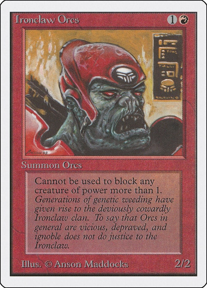 Image for Ironclaw Orcs - Magic: The Gathering