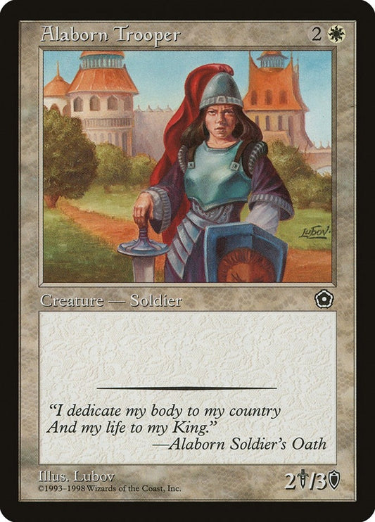 Image for Alaborn Trooper - Magic: The Gathering