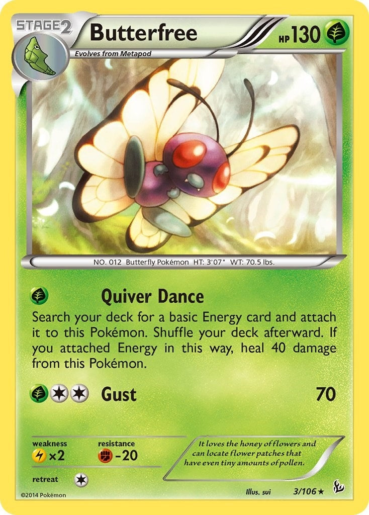 Image for Butterfree (3/106) - Pokemon