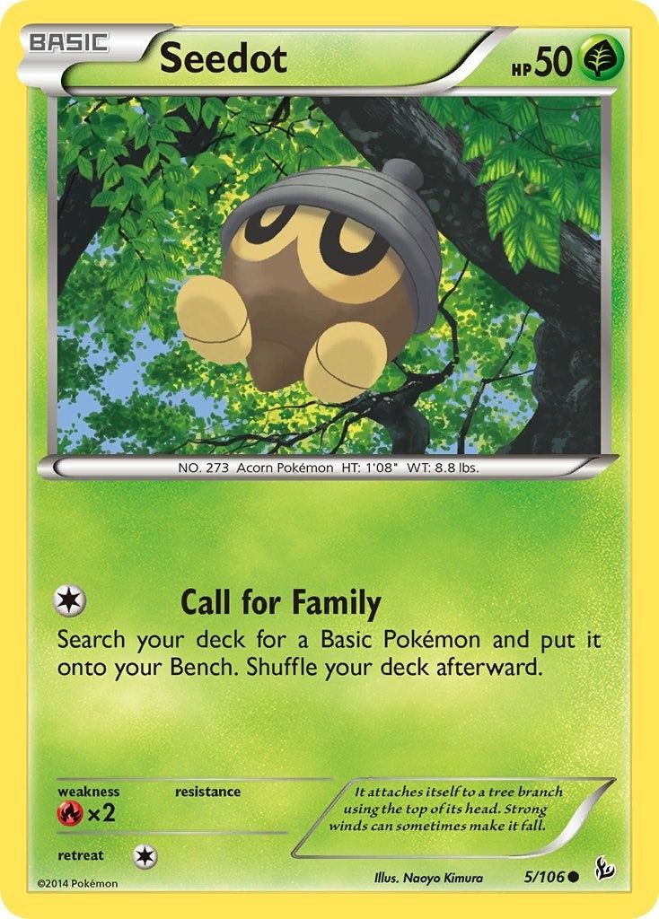 Image for Seedot (5/106) - Pokemon