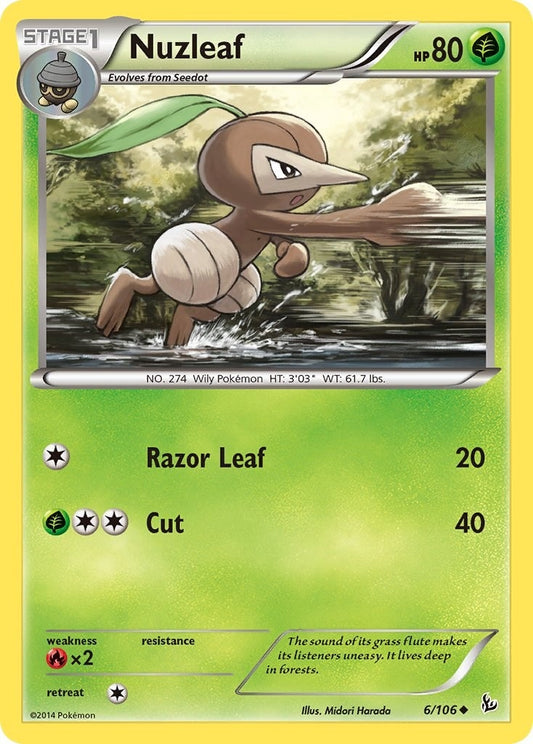 Image for Nuzleaf (6/106) - Pokemon